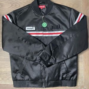 Authentic Supreme reflective striped utility jacket Mens size M